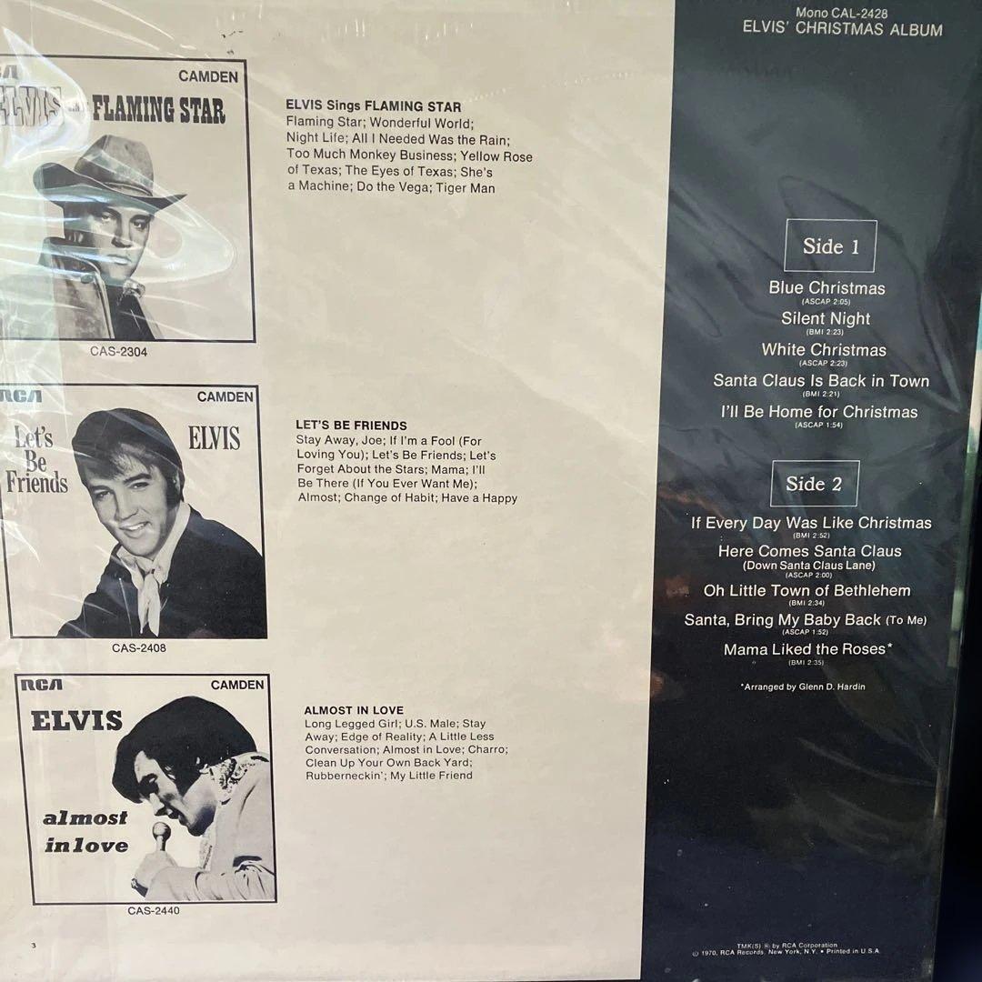 Elvis' Christmas Album 未開封