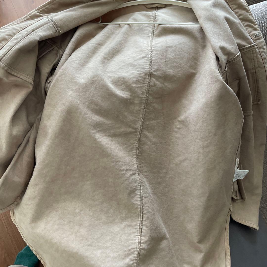nest Robe ネストローブコットンモールスキンビッグシャツジャケット
