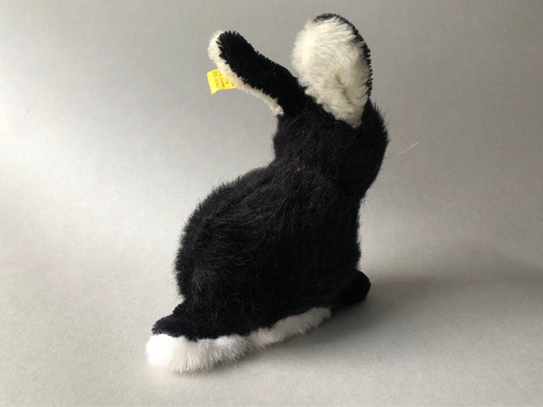 Steiff　ウサギのSnuffy　白黒