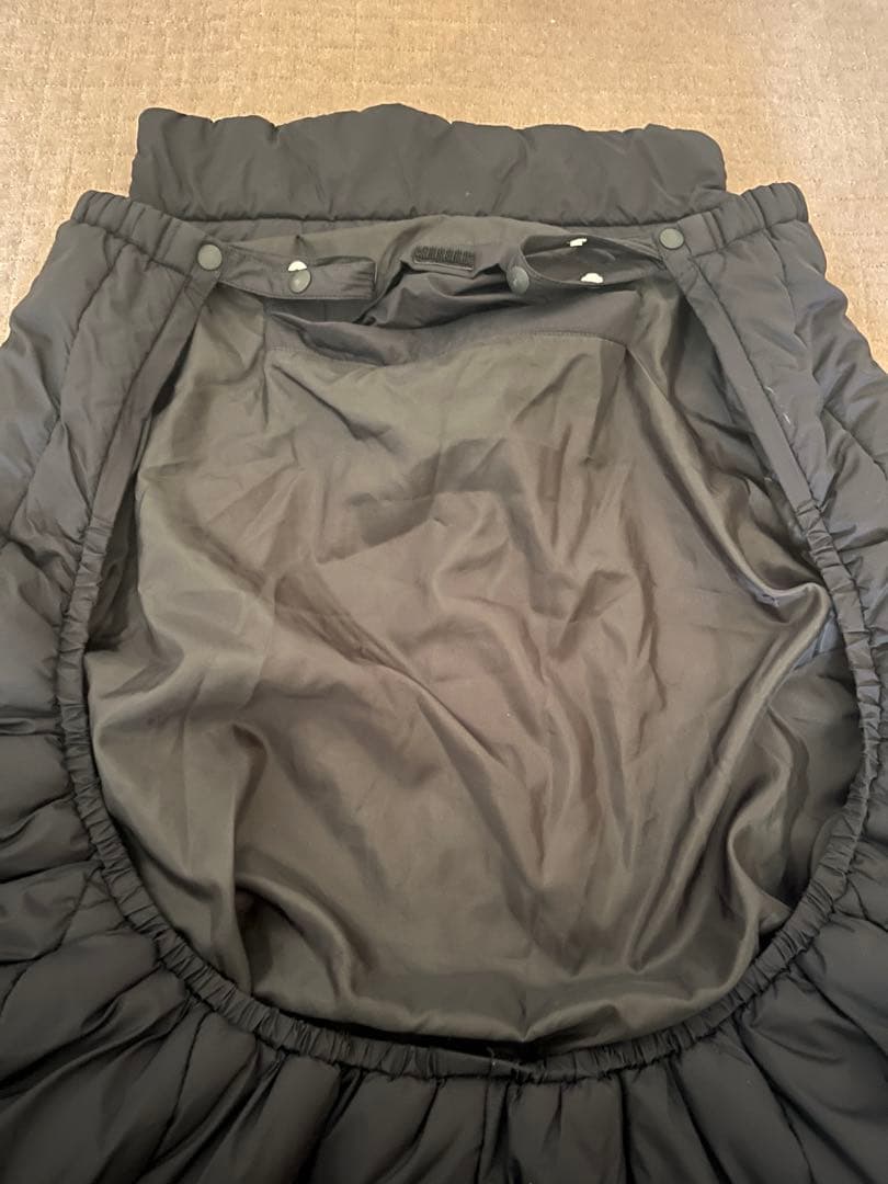 THE NORTH FACE シェルブランケット　ブラック　抱っこ紐用カバー