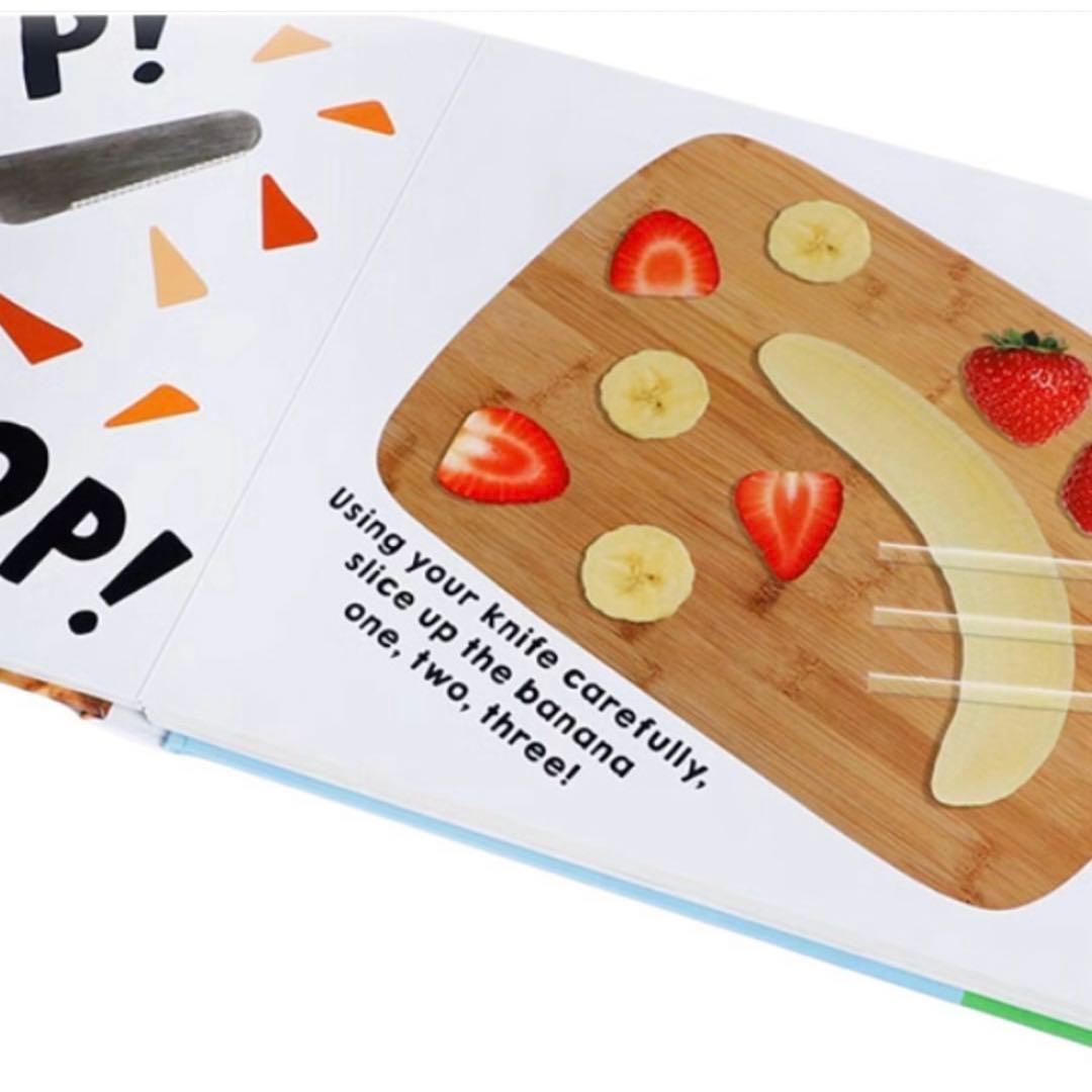 レア英語絵本　POP FLIP COOK!洋書　料理して遊べる楽しい仕掛け絵本