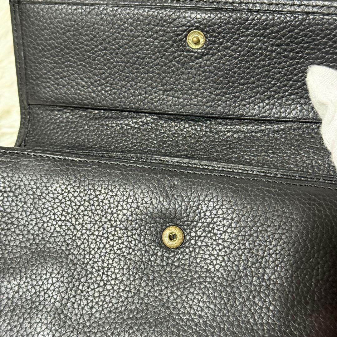未使用✨VERSACE ヴェルサーチ　メデューサ　レザー　三つ折り財布　ブラック