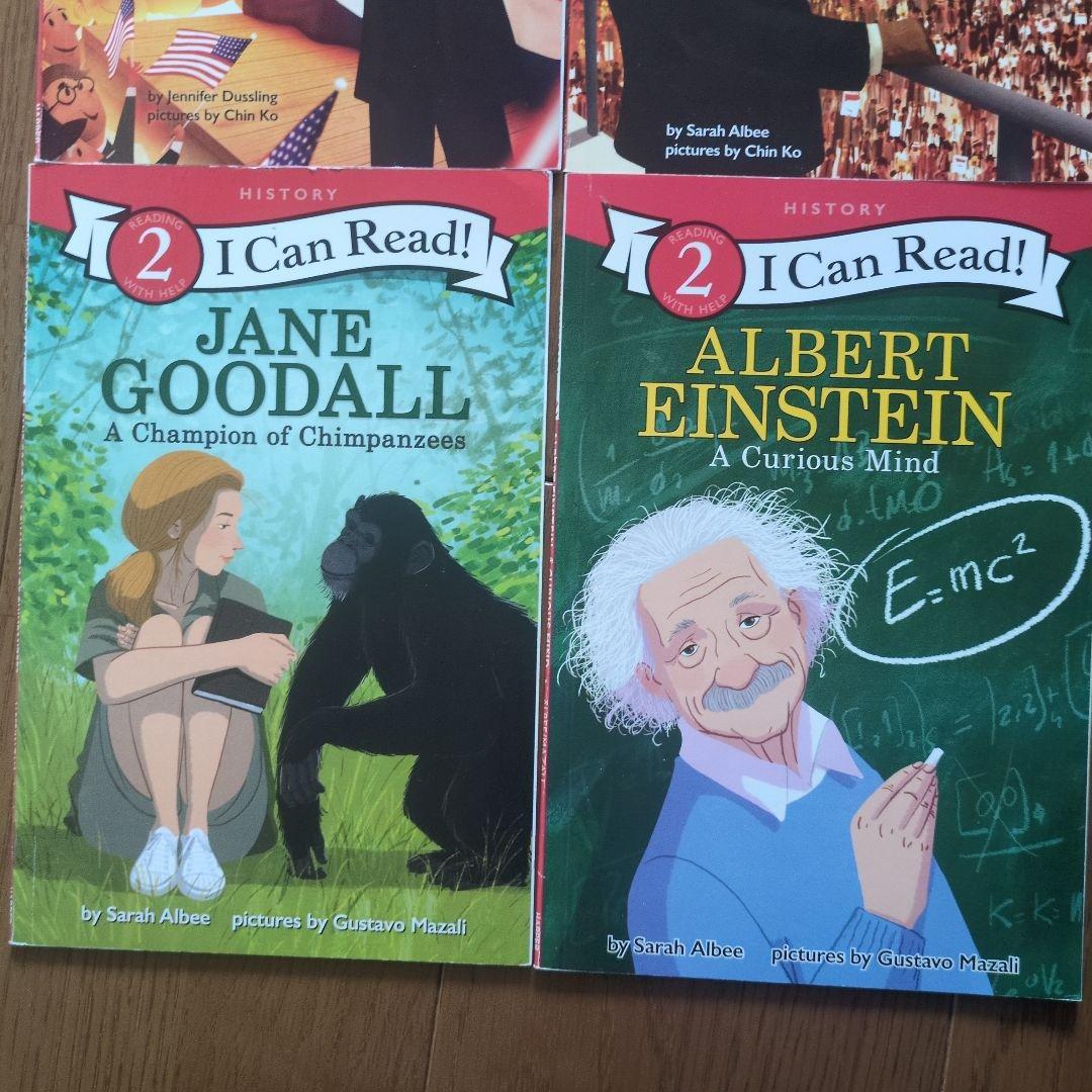 I Can Read! 　伝記8巻セット