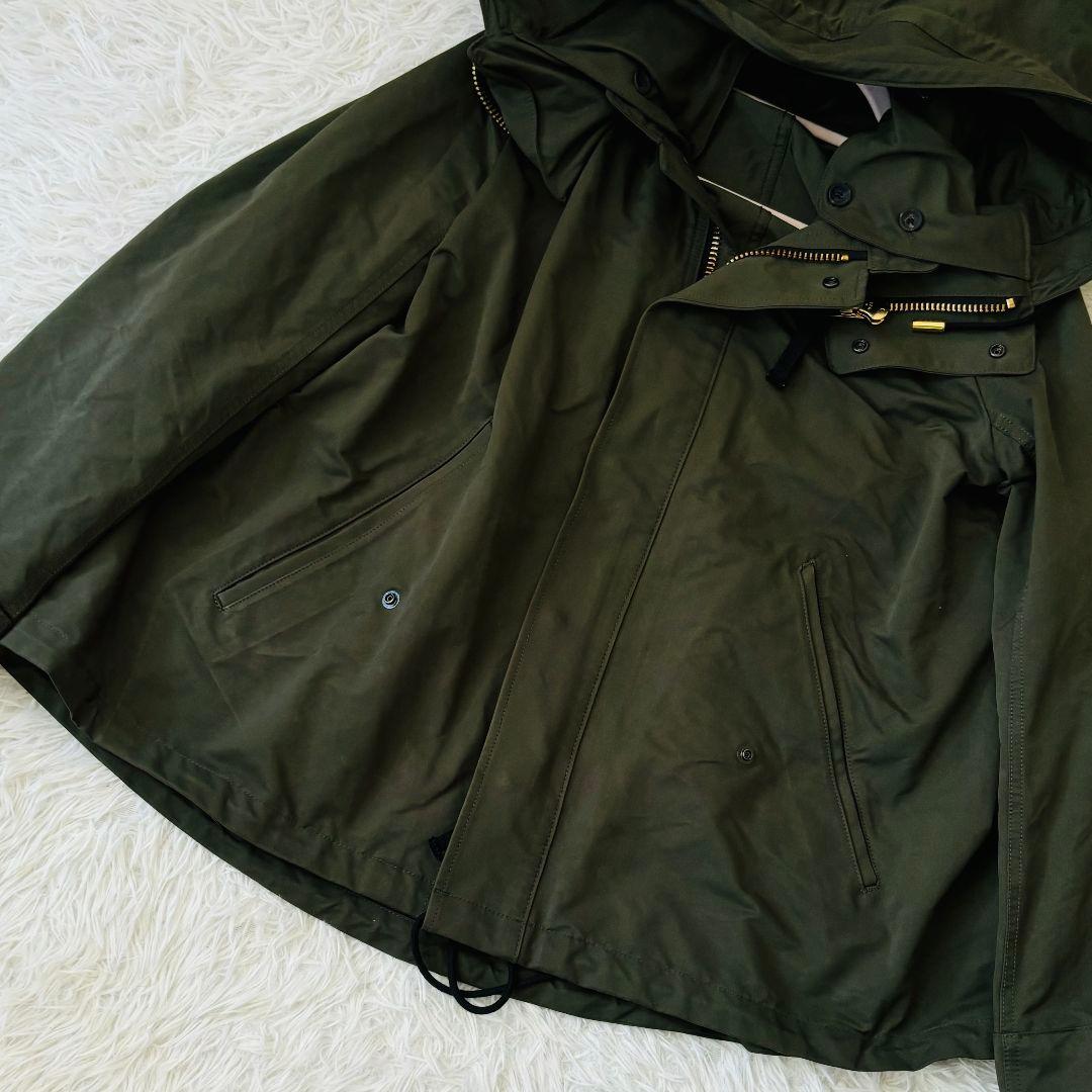 極美品✨️ザリラクス　モッズコート38　21SS カーキ 人気！定番モデル♪