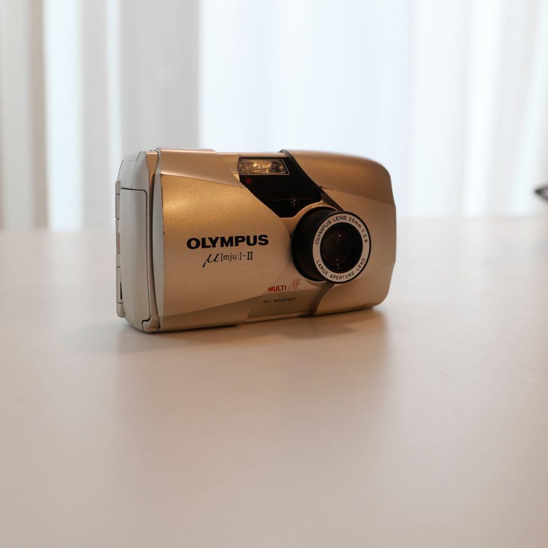 【現状品】OLYMPUS μ[mju:]-II シルバー
