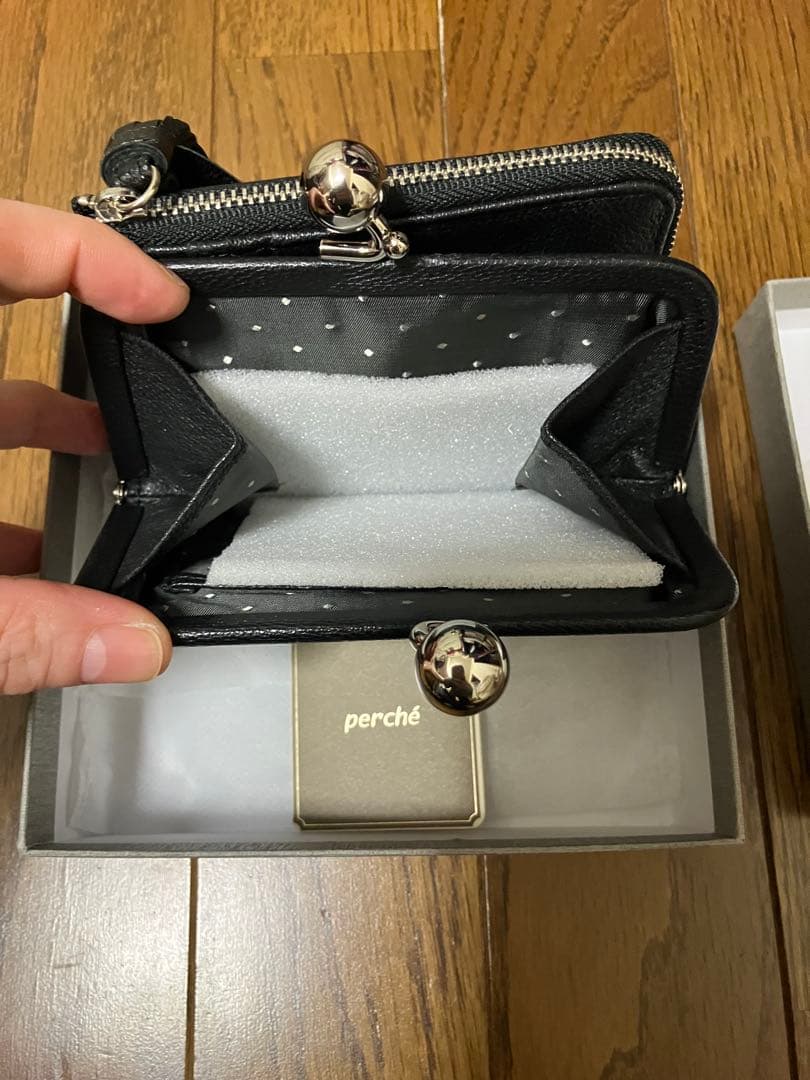 Perche ブラック　財布
