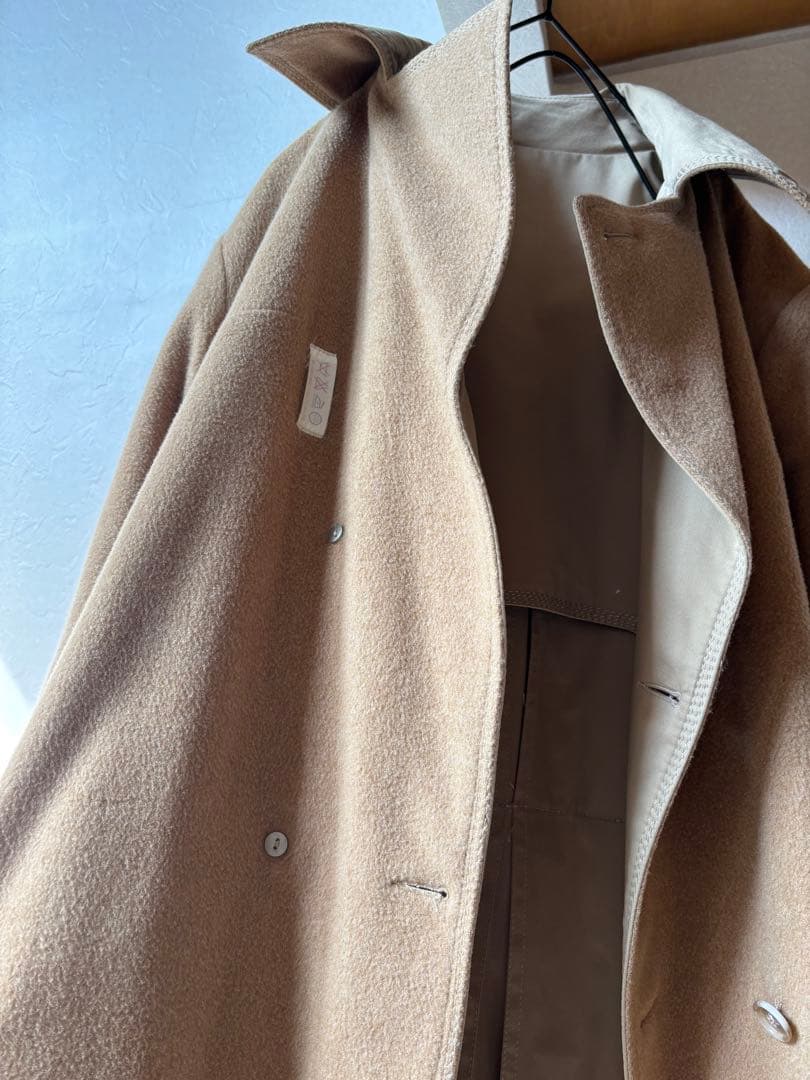 【3月末まで】CELINE vintage ベージュ トレンチ ロングコート