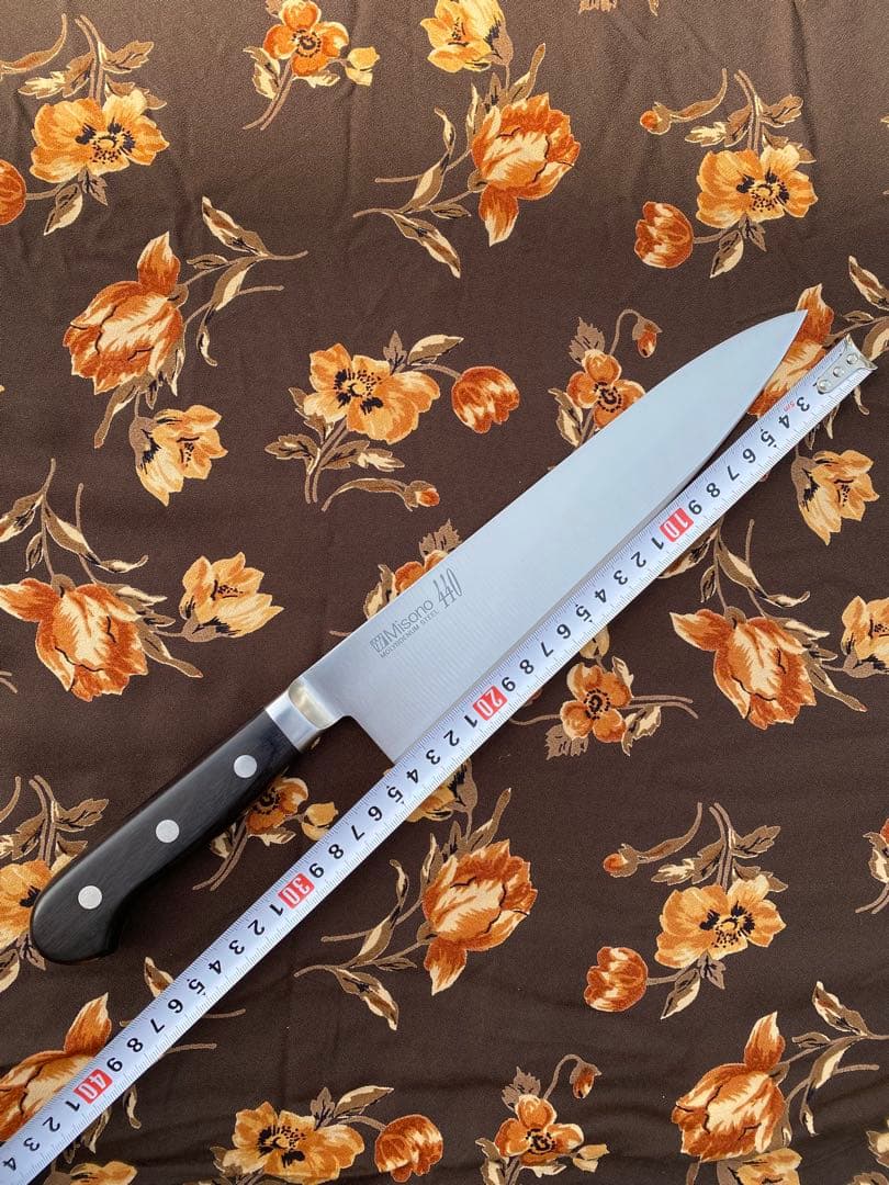 J*J様 オークション300円から　牛刀240mm ミソノ440 新品　miso