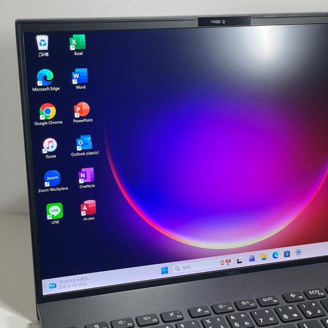 第11世代 i7 NEC Versapro VKT50 ノートPC office