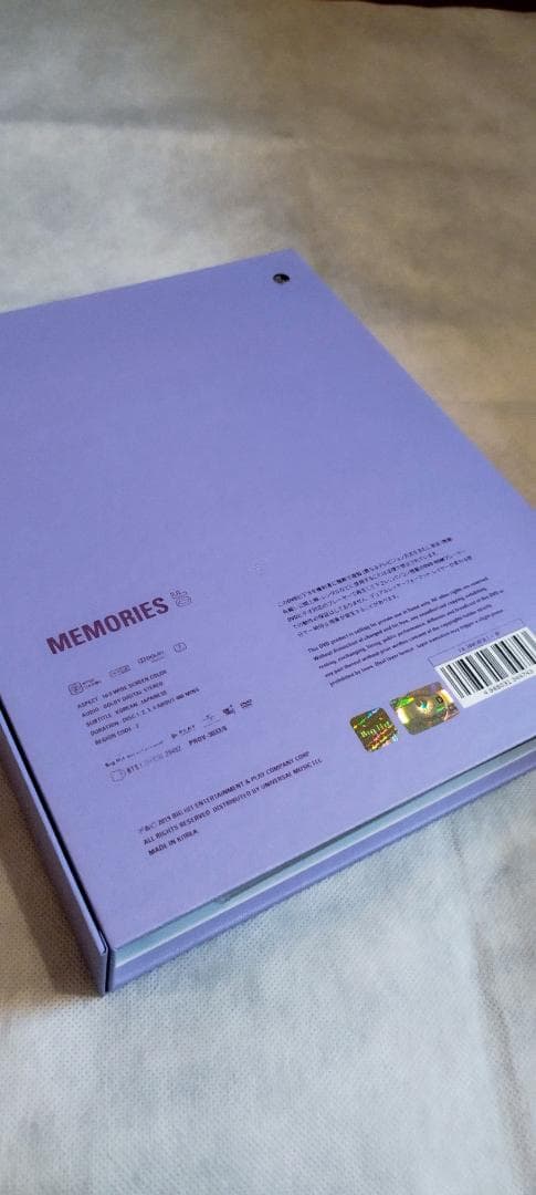 MEMORIES 2018 DVD　日本語字幕付　BTSメモリーズ　トレカあり