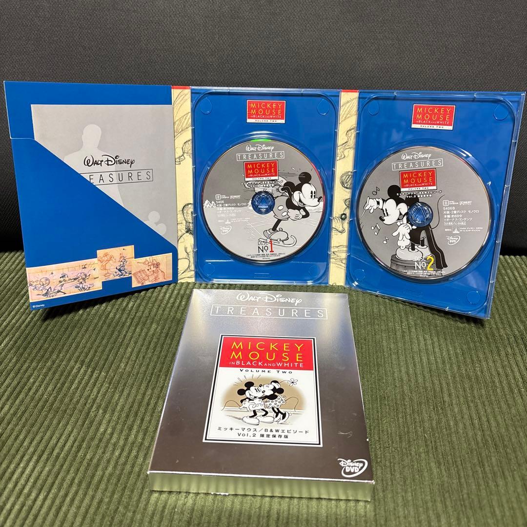 ミッキーマウス/B&W VOL.1 & VOL.2 限定保存版