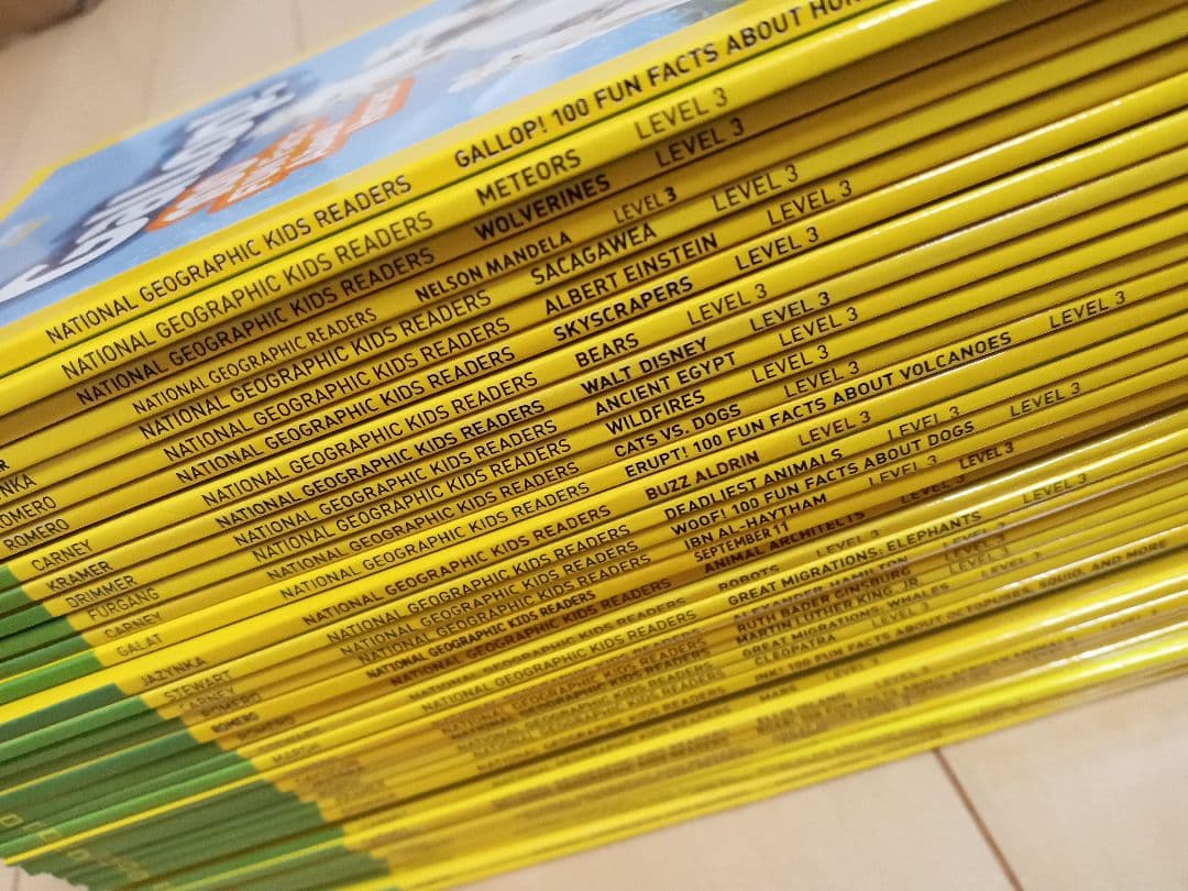 在庫処分38冊★NATIONAL GEOGRAPHIC KIDS レベル3
