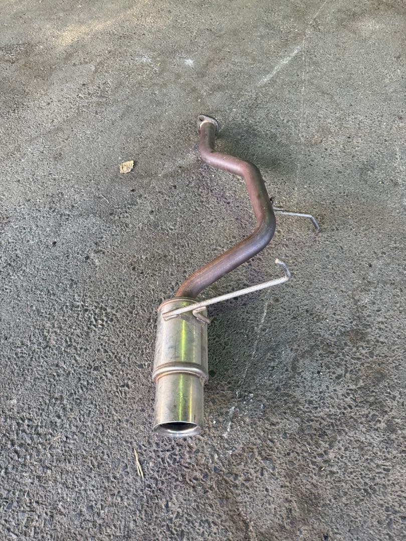 多分 エブリィワゴン DA62W 砲弾マフラー