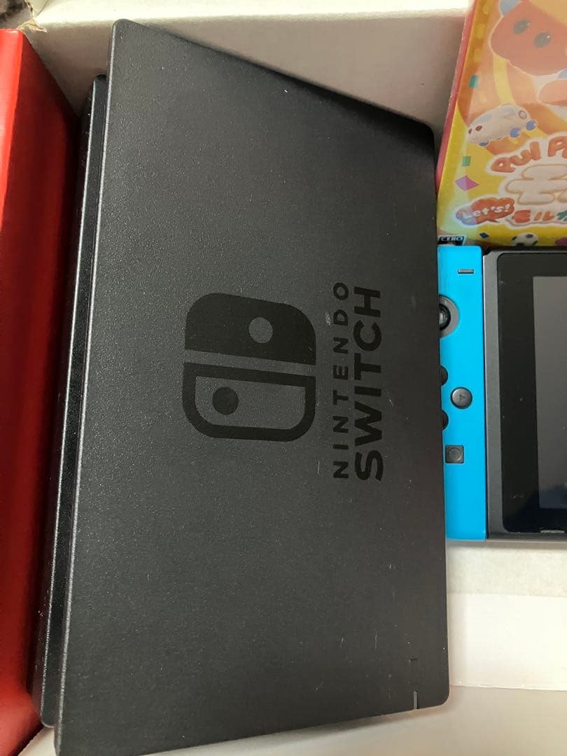 s*u様 Nintendo Switch 本体 青/赤 ゲームソフト3本付き