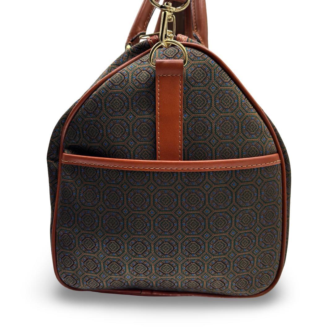 【美品】ギラロッシュ　2way ボストンバッグ　ショルダー　PVCレザー　大容量