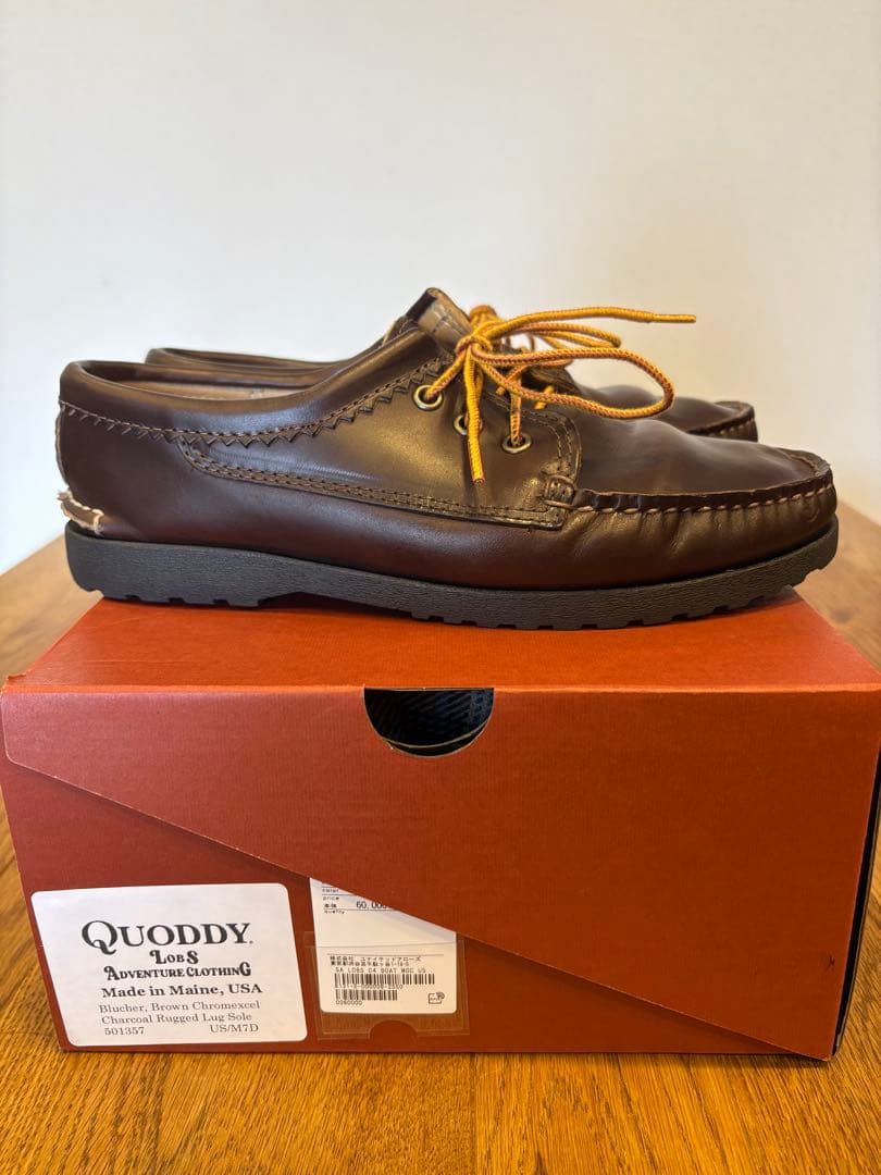 クオディトレイルモカシン Quoddy Trail Moccasin us7