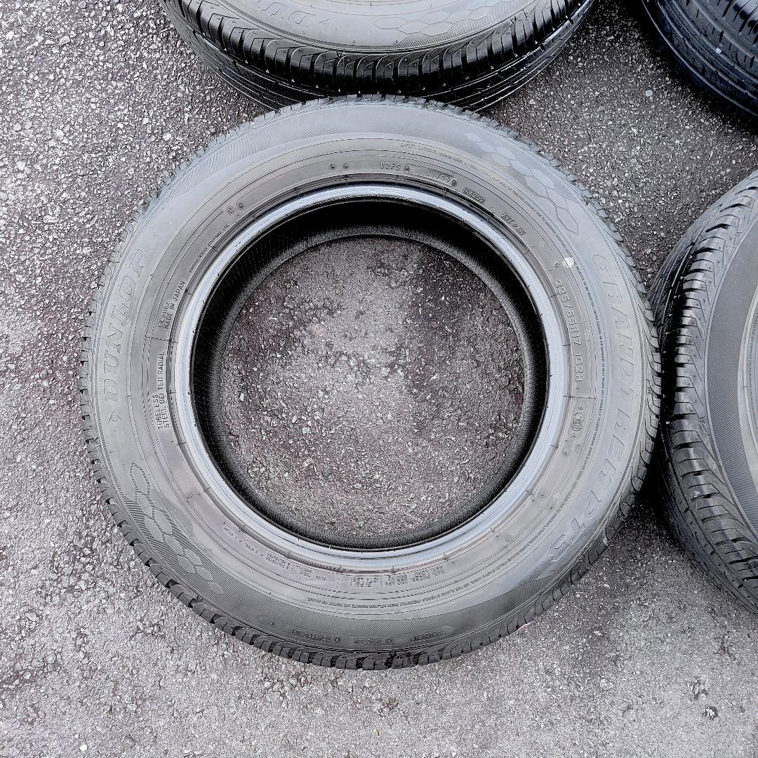 ①225/65R17 サマータイヤ2本 DUNLOP