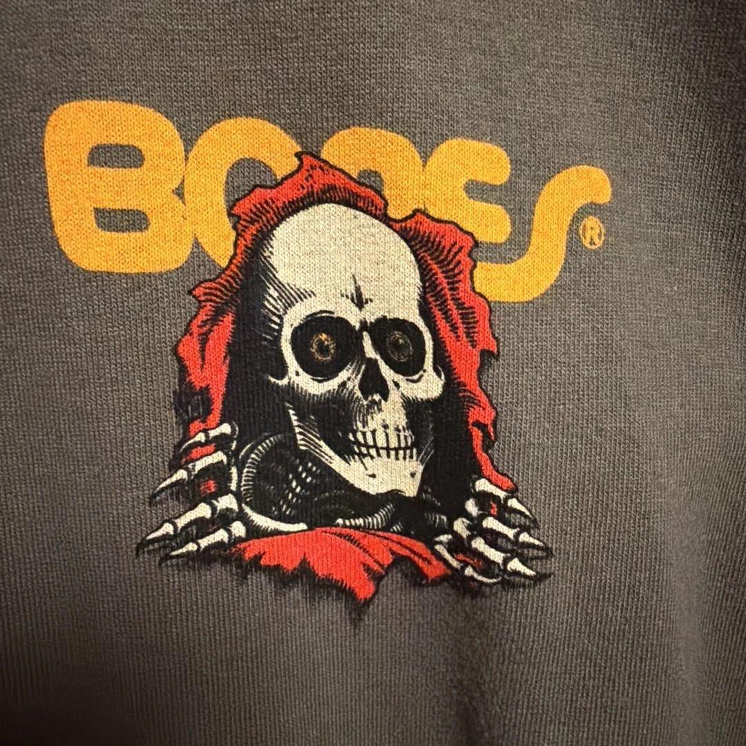 80'S POWELL PERALTA 覗きスカル Tシャツ Lsize