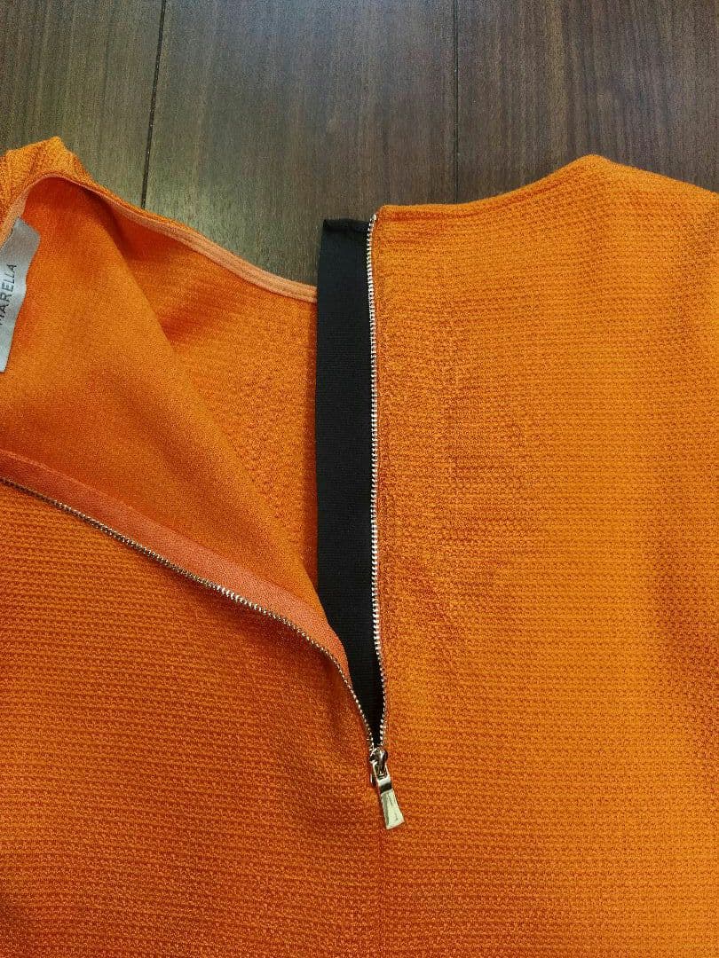 美品♪マックスマーラ MARELLA サマーニットワンピース Aライン 42