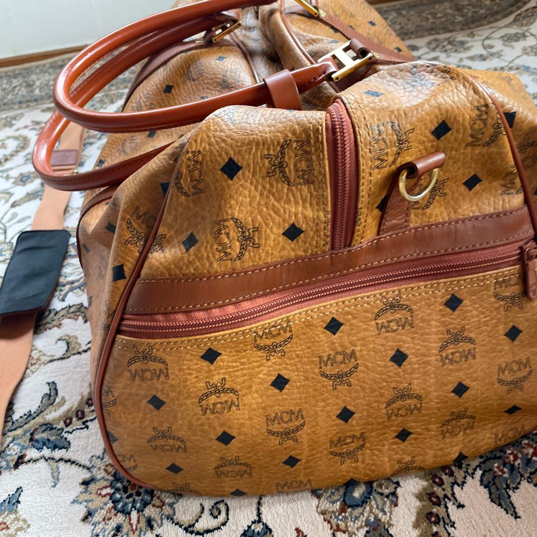 MCM ボストンバック（ドイツ製）　ショルダー付