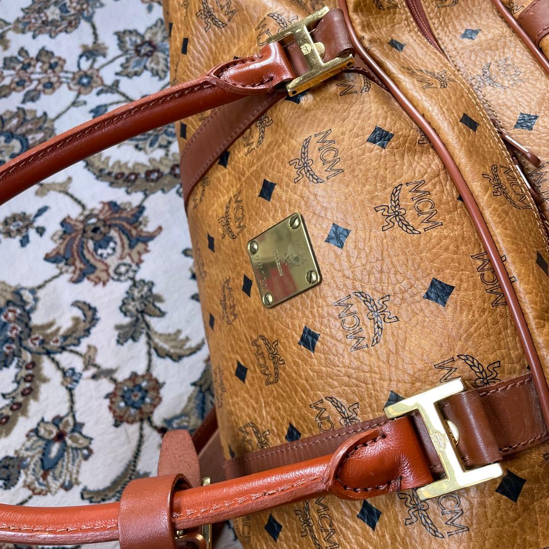 MCM ボストンバック（ドイツ製）　ショルダー付