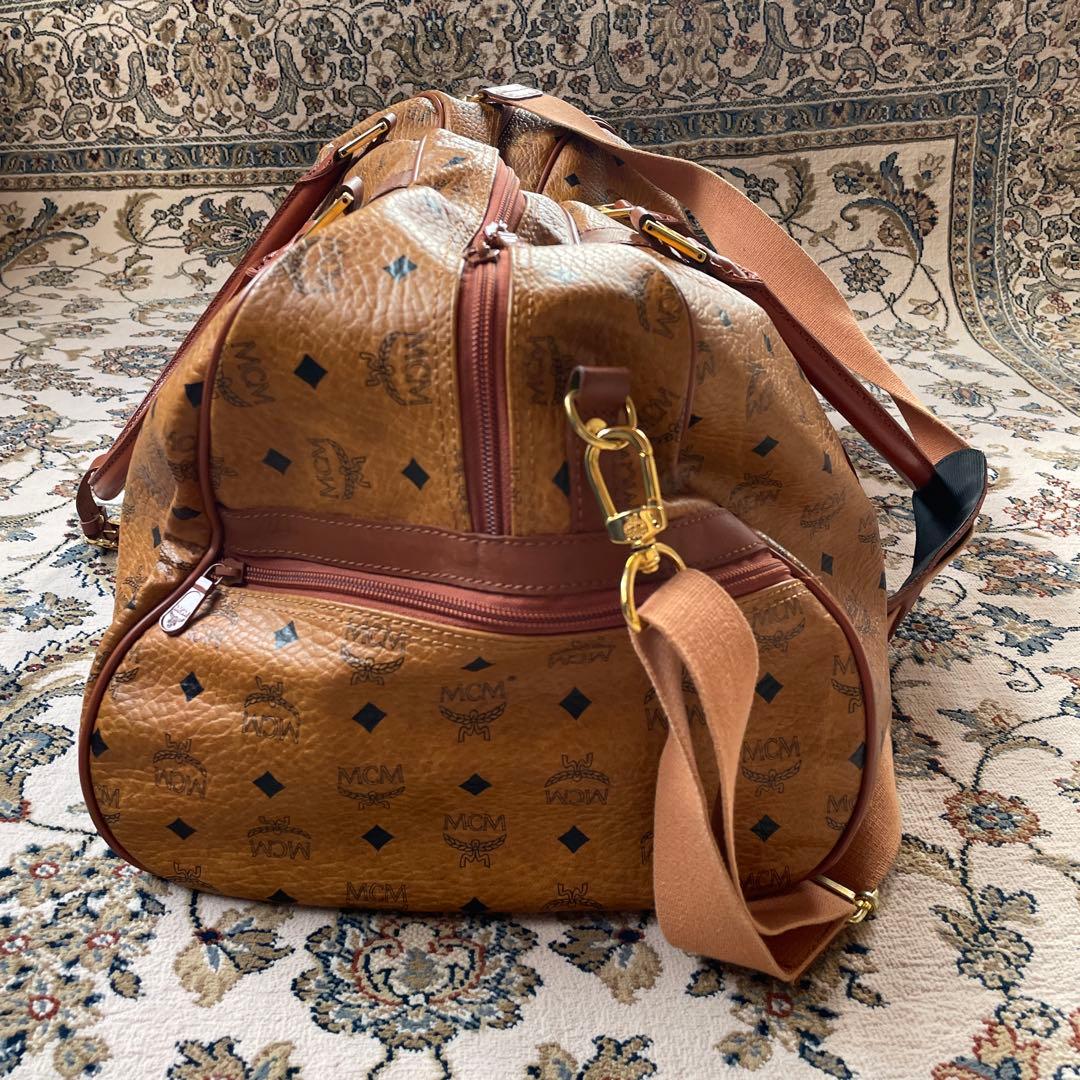 MCM ボストンバック（ドイツ製）　ショルダー付