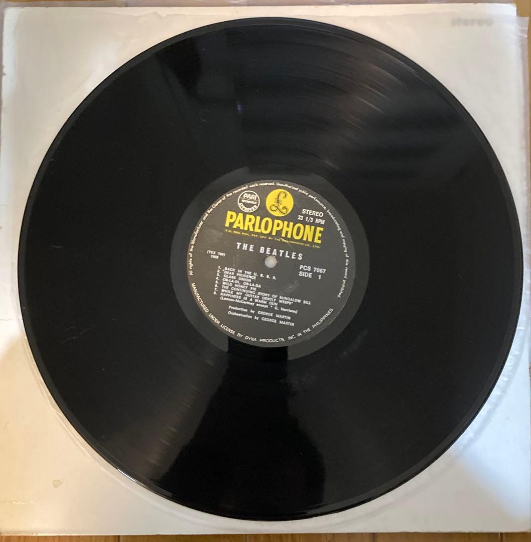 超絶レア轟音フィリピンWhiteオリジナルビートルズBeatlesレコード