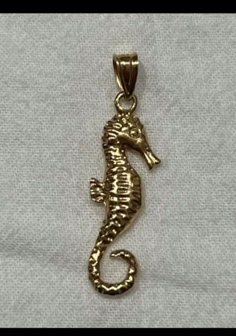 Supreme Seahorse Gold Pendant トップ