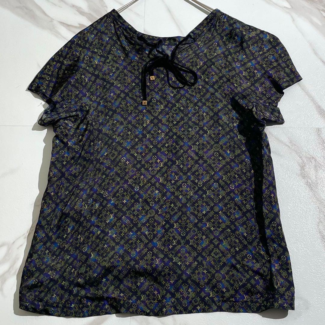 トップス LOUIS VUITTON Mint Monogram Shirt Purple