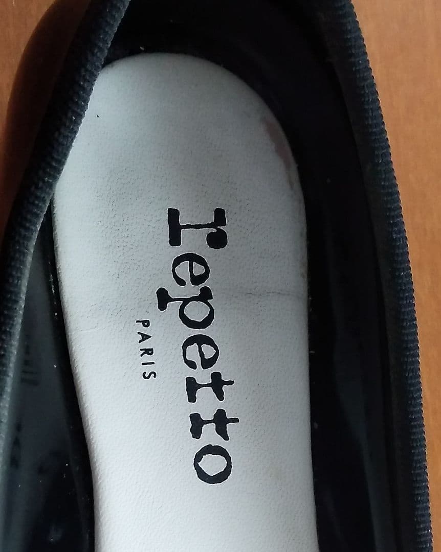 箱なし8000円 repetto レインシューズ 39 ブラック