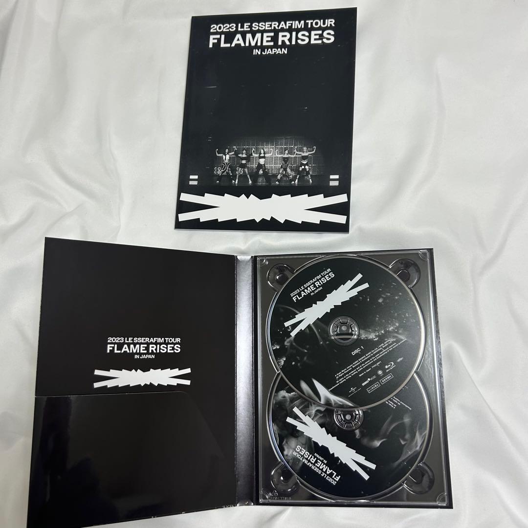 K-POP・アジア LE SSERAFIM flame rises BluRay dvd