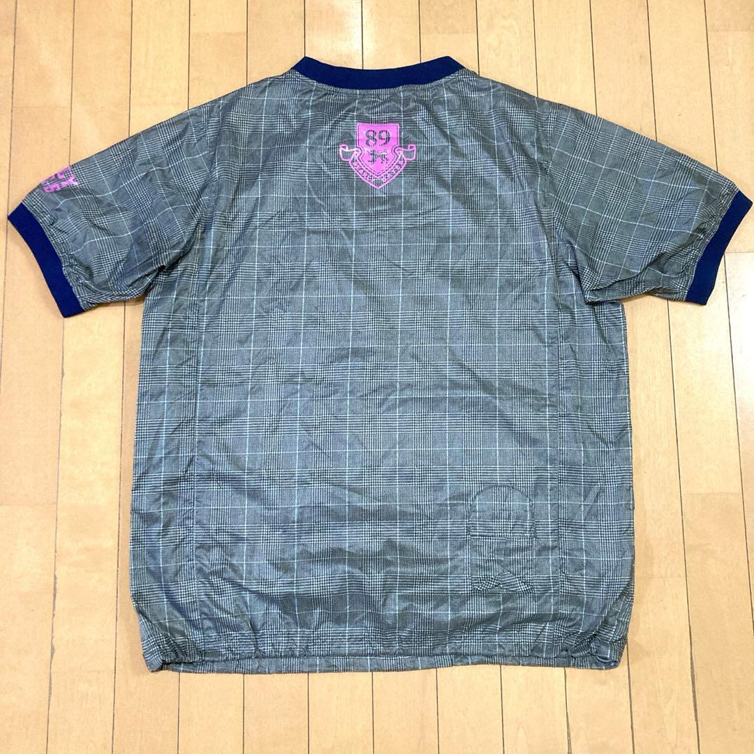 【良品】PEARLY GATES パーリーゲイツ 半袖スニード チェックブルゾン