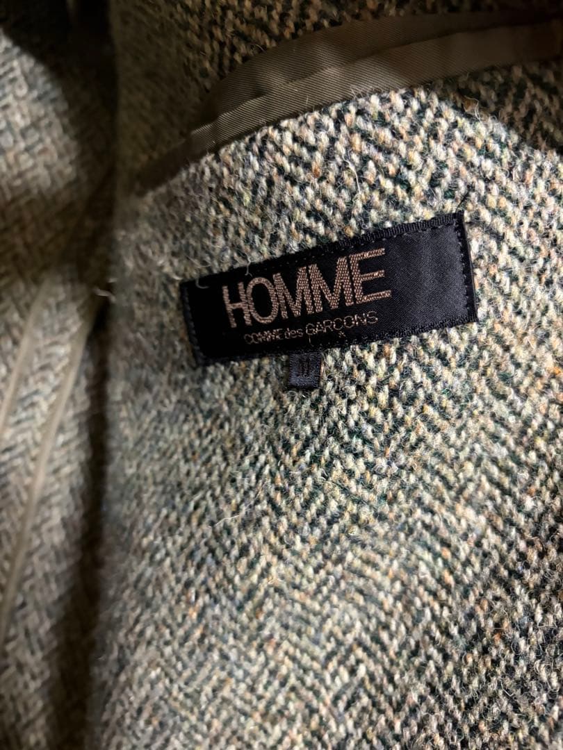 Comme des garcons Harris Tweed デカオム