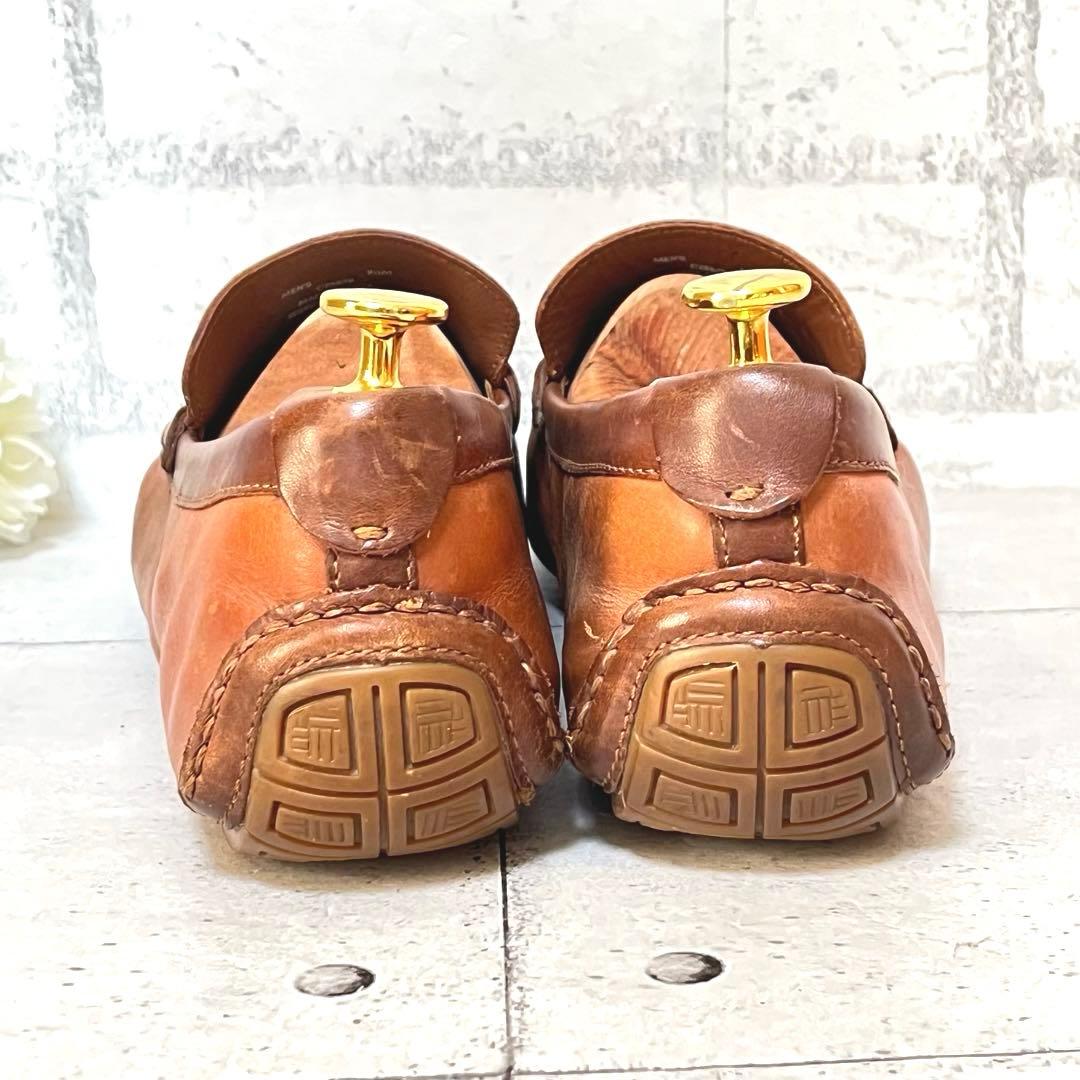 【コールハーン】ドライビングシューズ サマセット リンク ビット♡ブラウン9.5