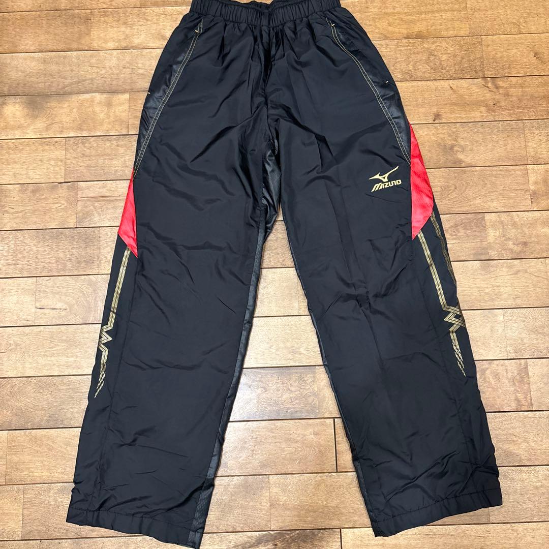 【極美品】ミズノ ブレスサーモ ジャージ上下 セットアップ 中綿 裏起毛 M