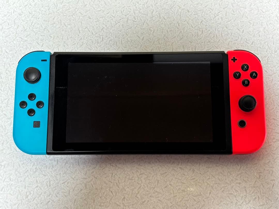 Nintendo Switch 本体 青/赤(初期型 2017年購入)ケースつき