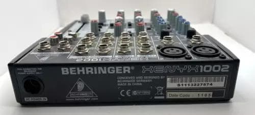 ベリンガー BEHRINGER XENYX1002 アナログミキサー 中古