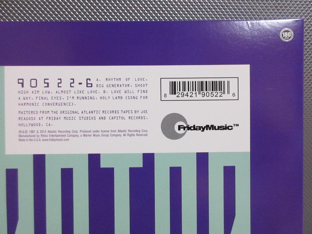 ★YES / BIG GENERATOR★イエス◇Friday Music