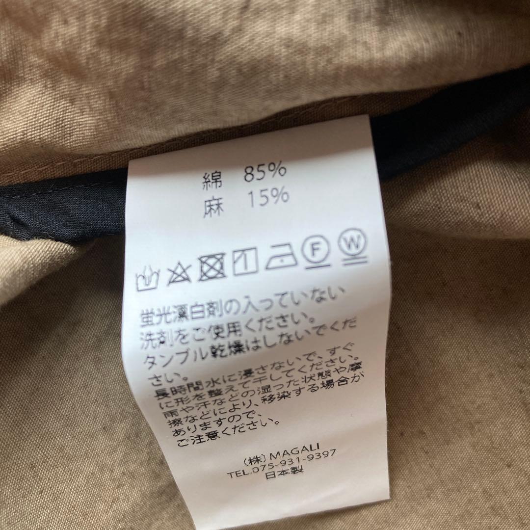 （2点SET）MAGARI コットンリネンウェザートレンチとギャザーブラウス