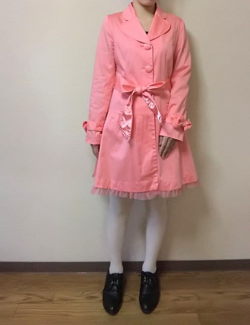 Barbie♡フレンチロリータ ハート襟 トレンチコート ロキエ itimi