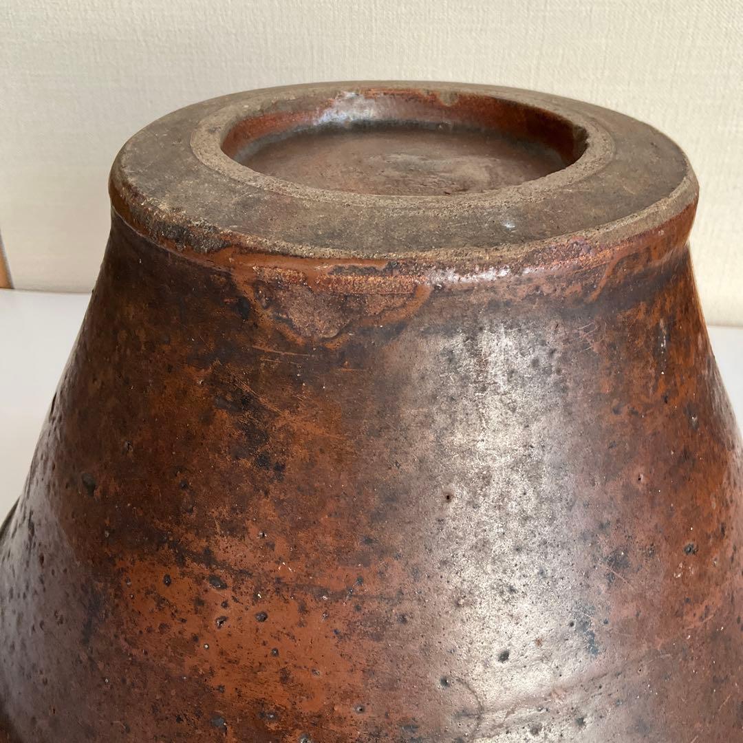 信州上松焼摺鉢　江戸時代後期から明治初期頃　珍品