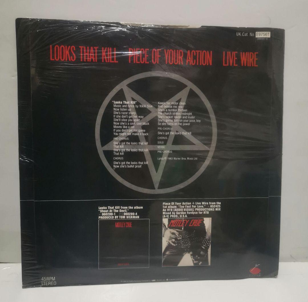 [レコード]12\" Motley Crue looks that killメタル