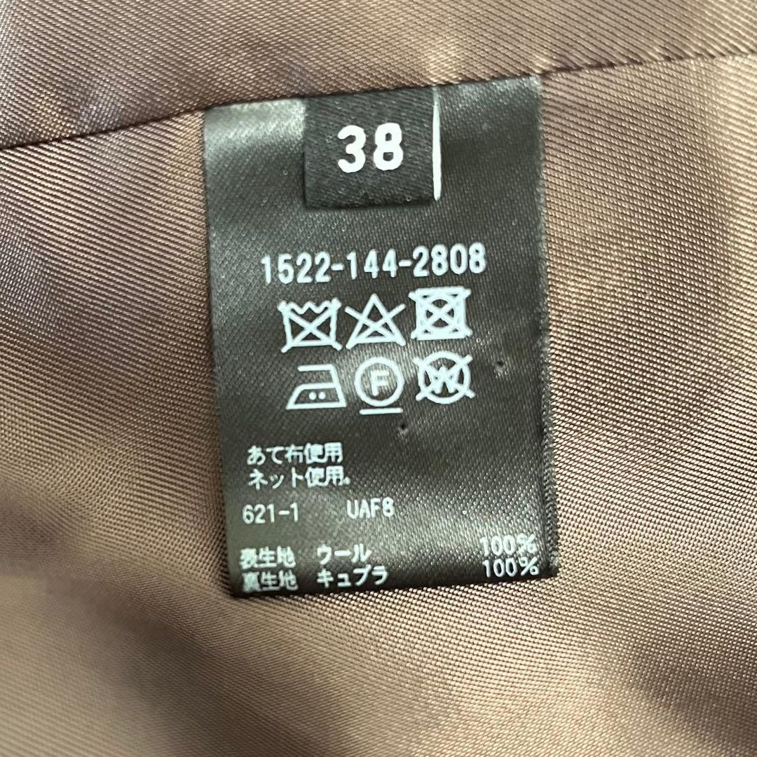 【美品】ユナイテッドアローズ テーラードジャケット グレンチェック ダブルボタン