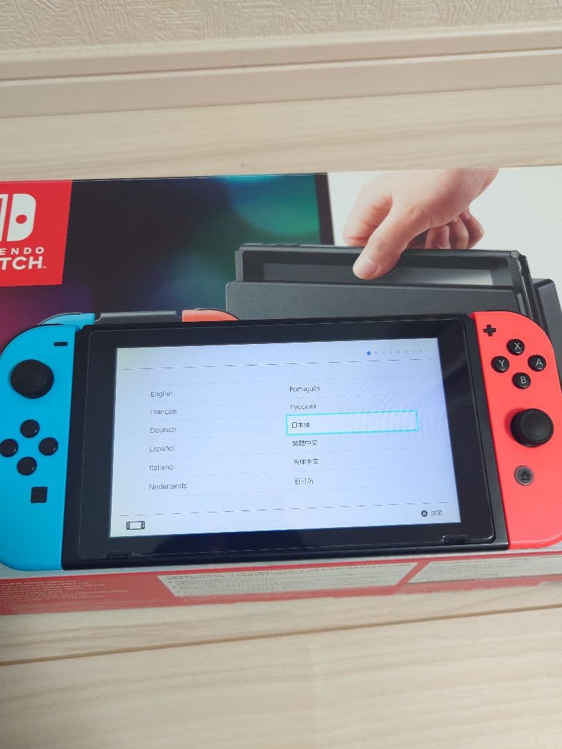 Nintendo Switch 本体 　純正付属品・箱あり