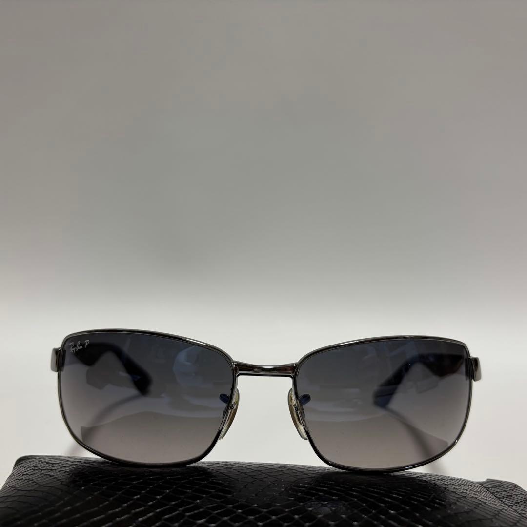 美品 Ray-Ban RB3478 004/78 偏光 63□17 ケース付