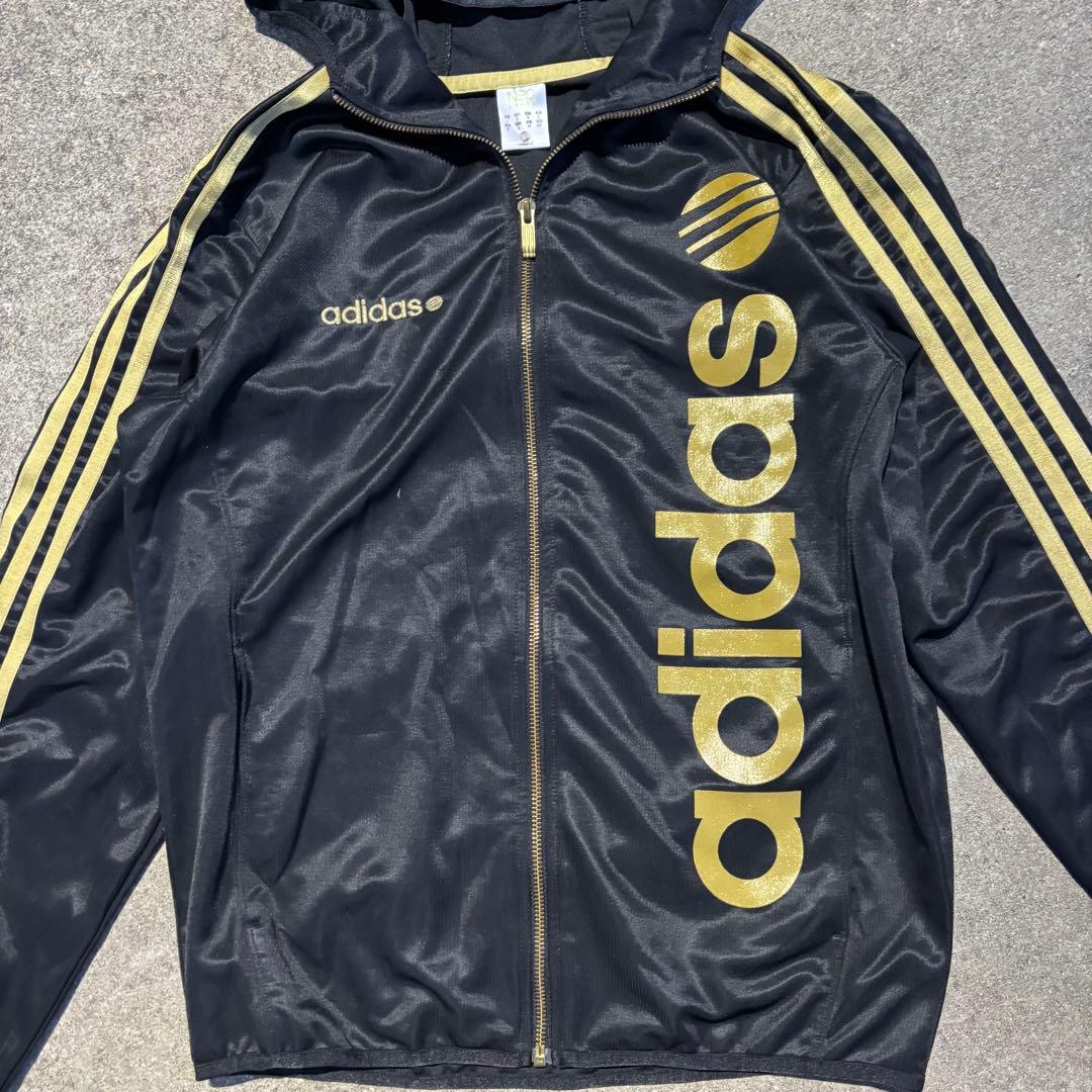 ✨週末限定✨ adidas NEO ジャージセットアップ 黒金 M ストリート