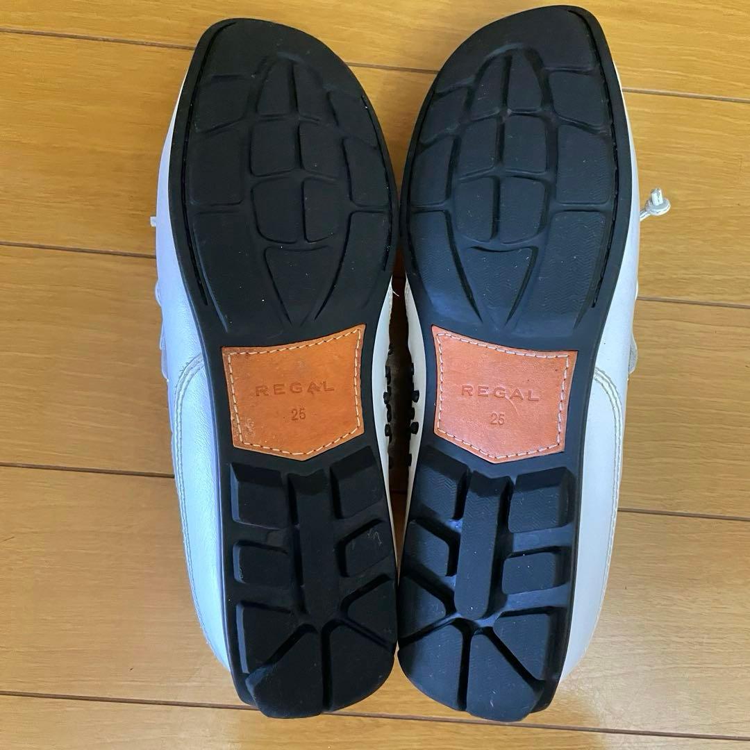 超美品 REGAL デッキシューズ 本革レザー リーガル　ドライビングシューズ