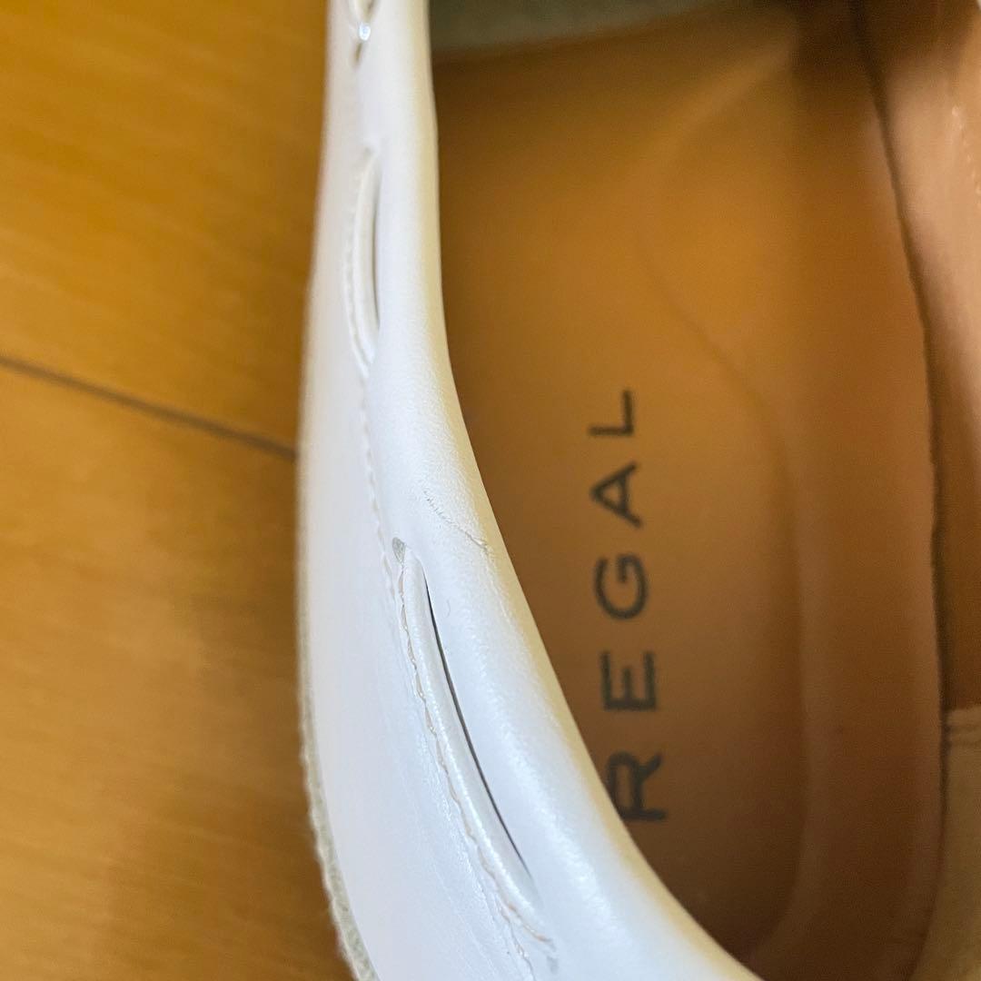 超美品 REGAL デッキシューズ 本革レザー リーガル　ドライビングシューズ
