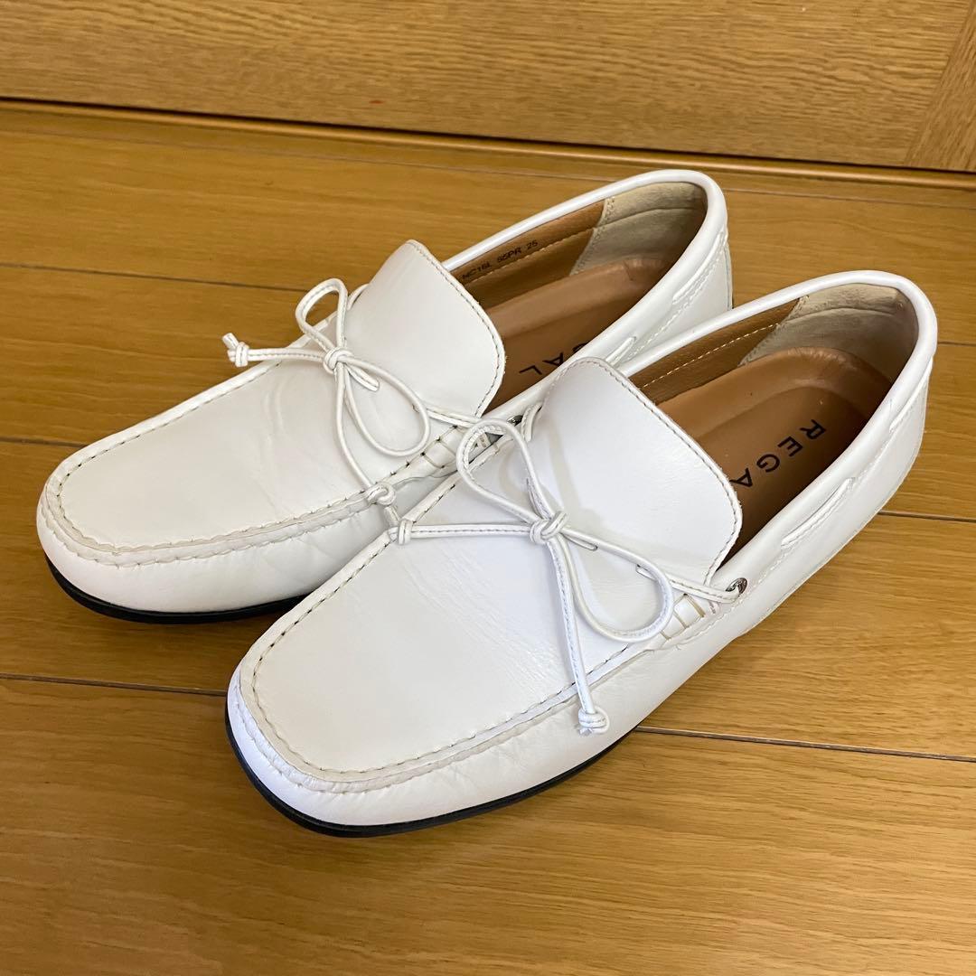 超美品 REGAL デッキシューズ 本革レザー リーガル　ドライビングシューズ