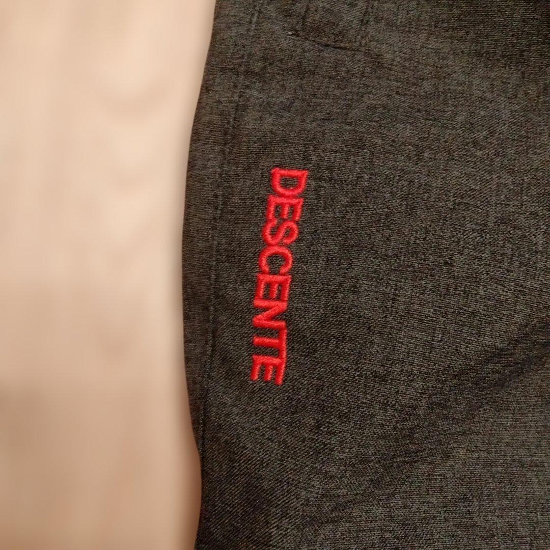 DESCENTE 子供用スキーウェア 赤黒　120cm